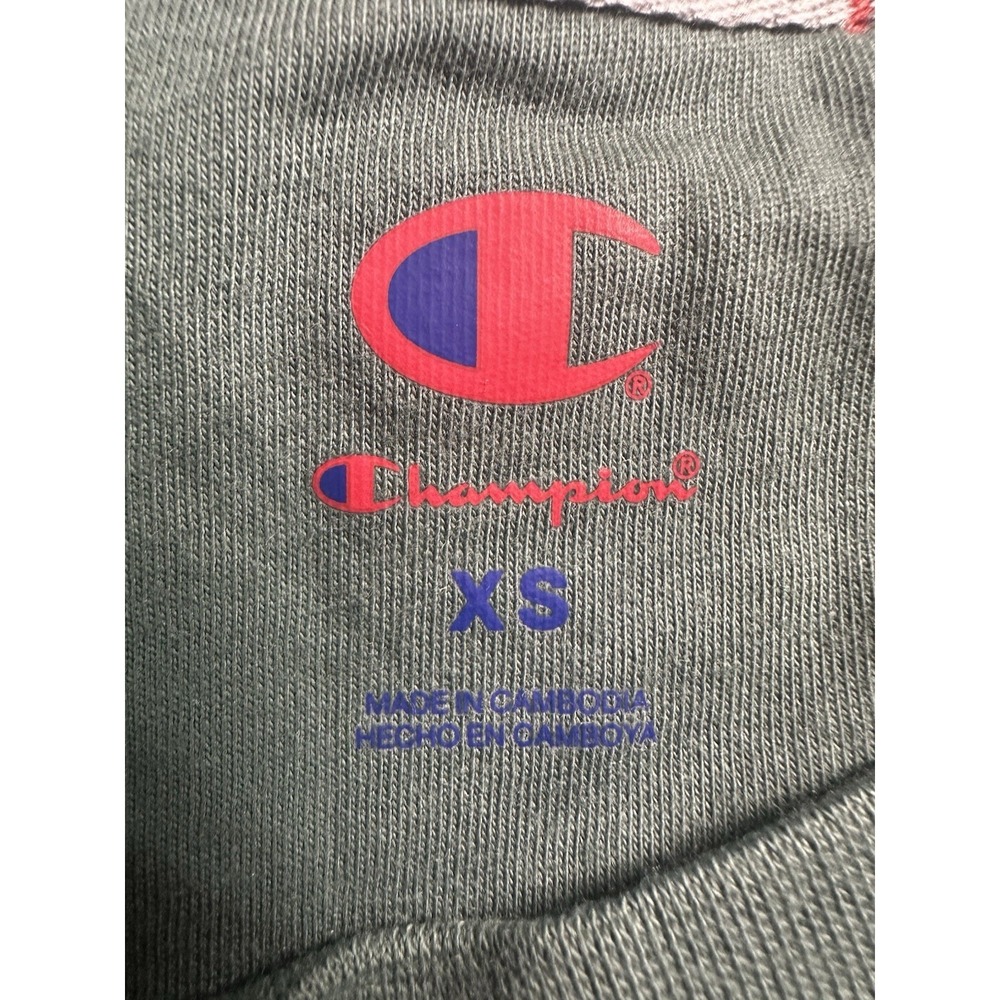 Champion T-Shirt,‎ Extra Small Green 1919 Logo - Picture 2 of 6